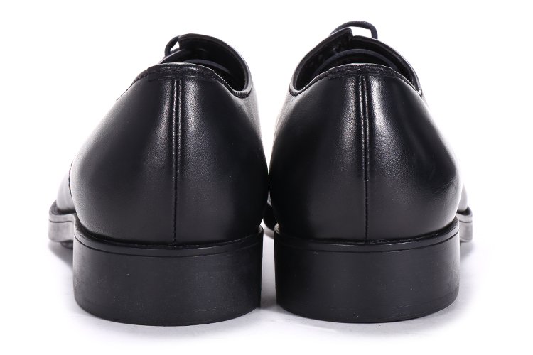 "瑕疵折扣"prada/普拉达 黑色德比鞋 系带男士商务鞋 2ee191 z4c f
