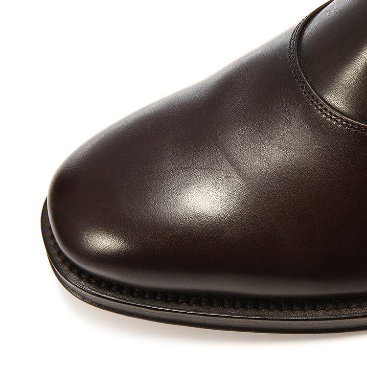 salvatore ferragamo(菲拉格慕) #棕色皮质编织男士短靴 6
