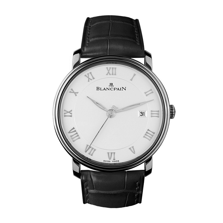 blancpain/宝珀 villeret系列 6651-1127-55b 男款