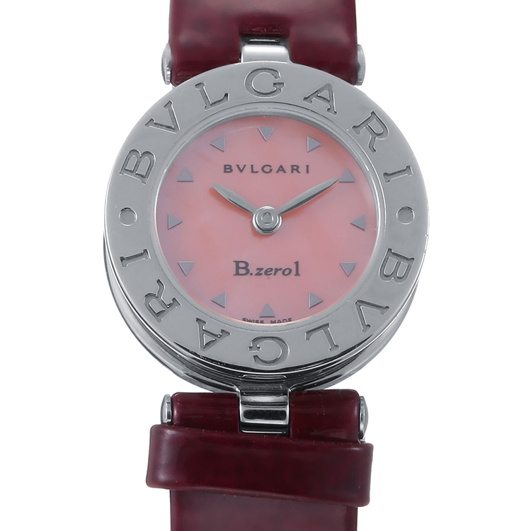 【bvlgari宝格丽 b-zero1系列】bvlgari(宝格丽) 粉色贝母盘女士石英