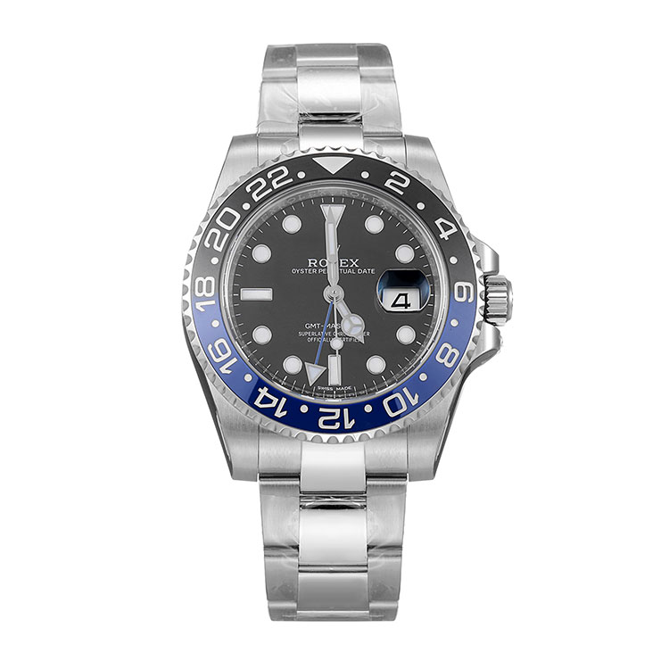 rolex/劳力士格林尼治型ii系列男式自动机械腕表116710blnr