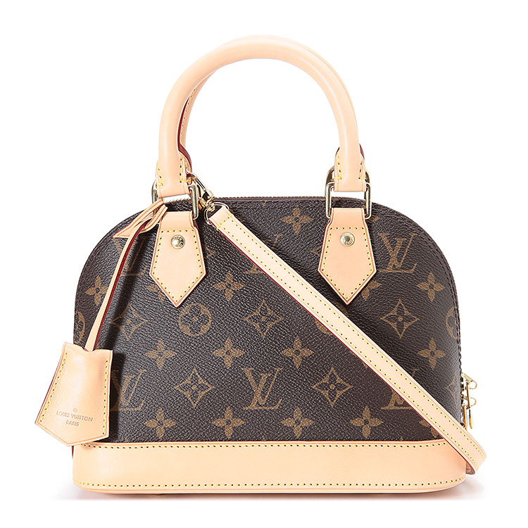 louis vuitton(路易威登) #alma bb系列monogram 帆布女式两用包m