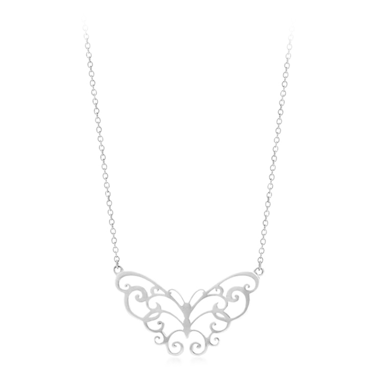 tiffany & co./蒂芙尼tiffany enchant纯银蝴蝶吊坠项链32153771