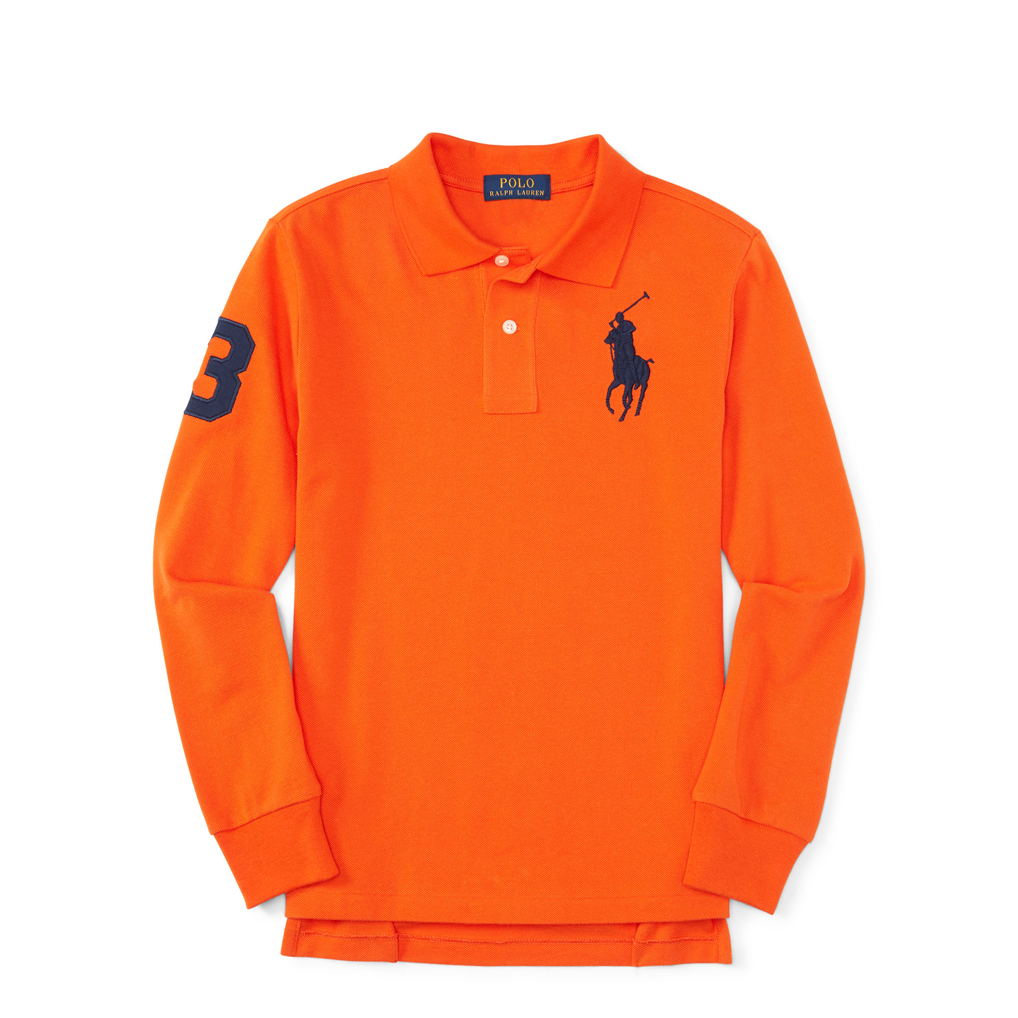 ralph lauren/拉夫劳伦男童长袖基础款多色大马球标志polo衫97214566