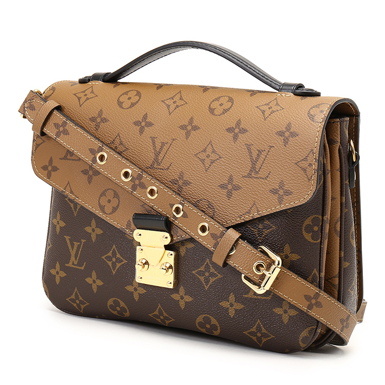 louis vuitton(路易威登) #经典款pochette metis系列女士老花拼色