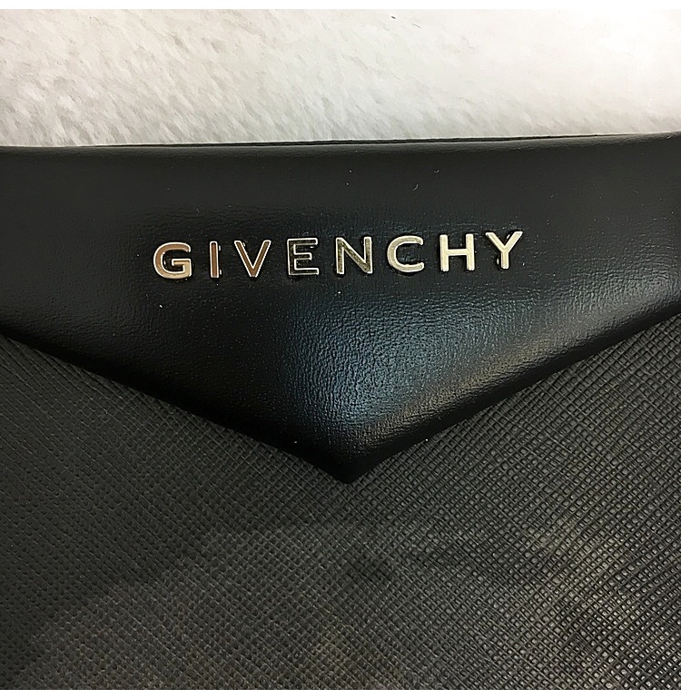 givenchy(纪梵希) 黑色pvc大号狗头印花单肩包