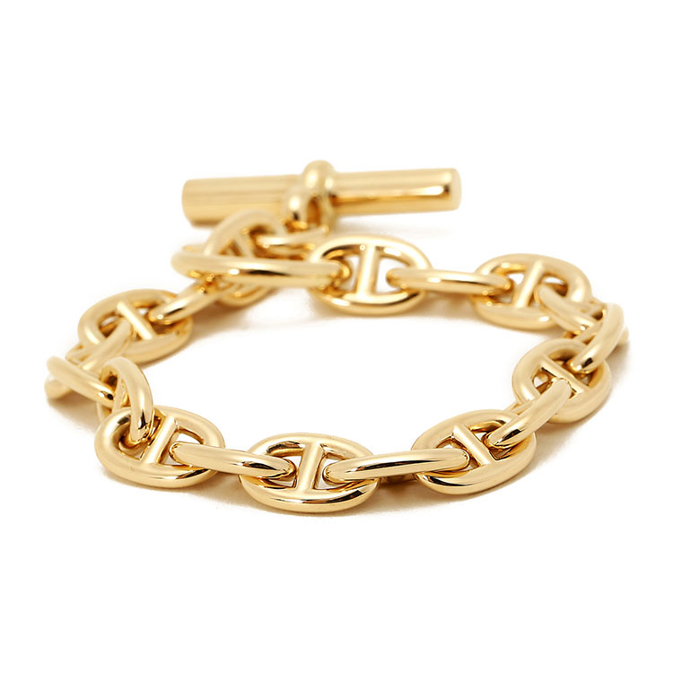 hermes(爱马仕)#18k金手链