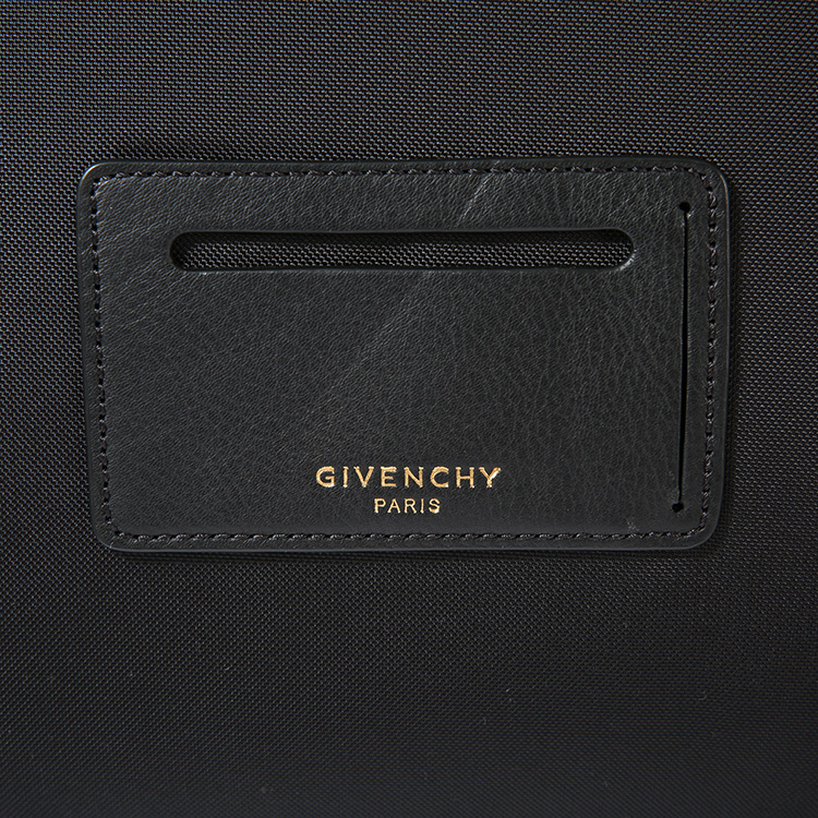 givenchy(纪梵希) 黑色帆布鲨鱼图案双肩包