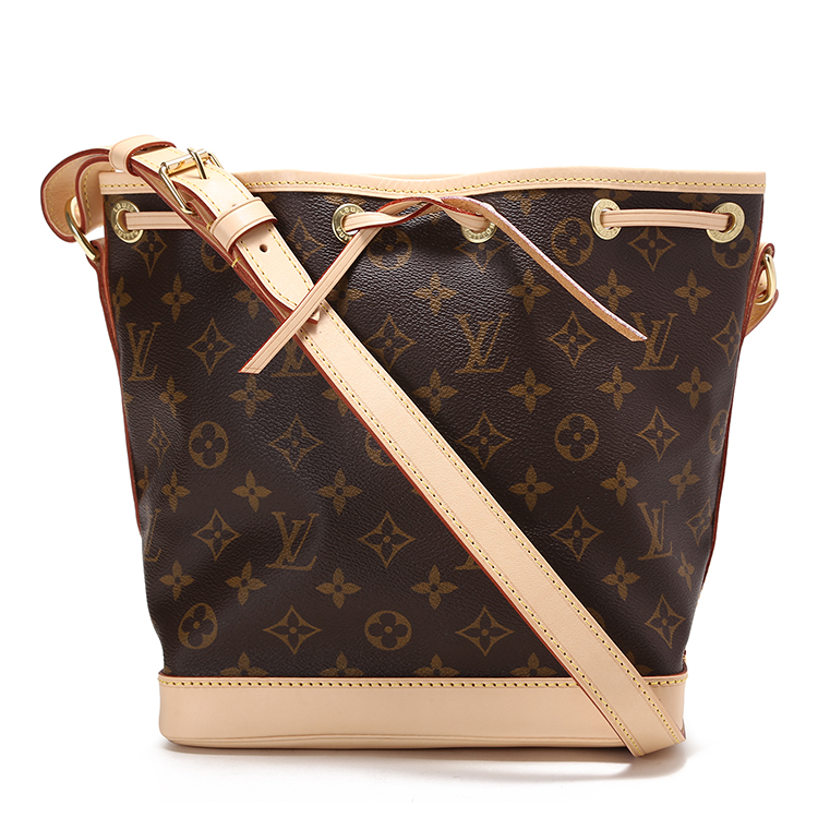 louis vuitton(路易威登) #noé bb系列monogram 帆布女式单肩包