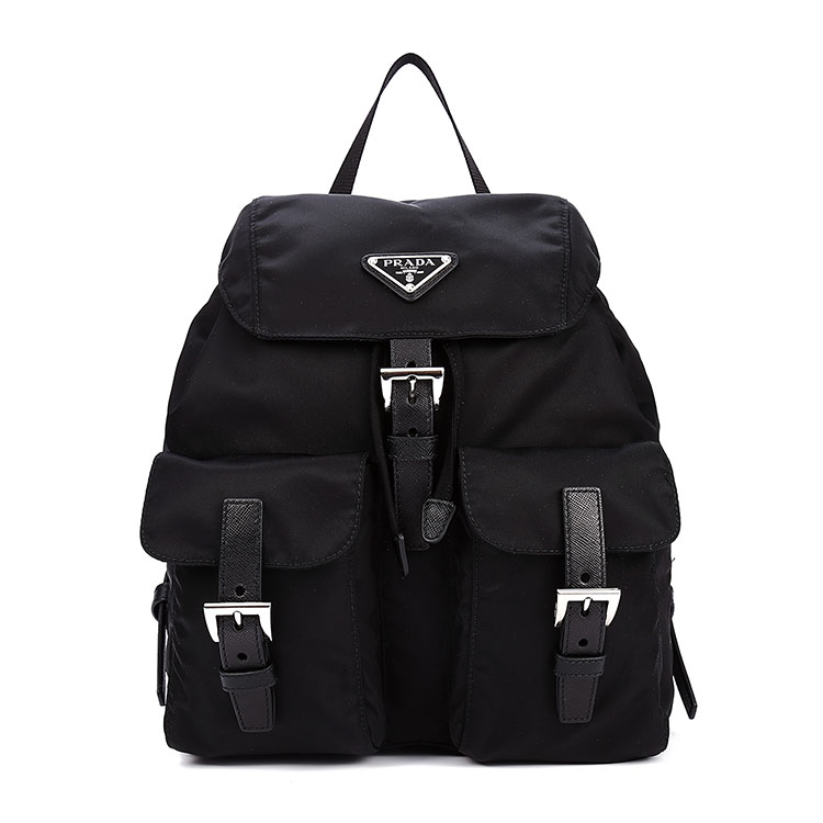 prada(普拉达) 黑色尼龙小号双肩包