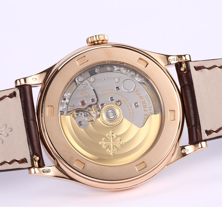 patekphilippe/百达翡丽#calatrava系列男式自动机械腕表5296r-001