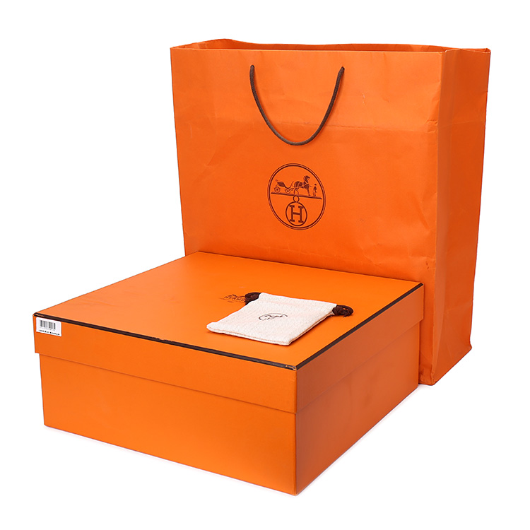 hermes(爱马仕)绿/灰拼色皮质单肩包lindy26ch