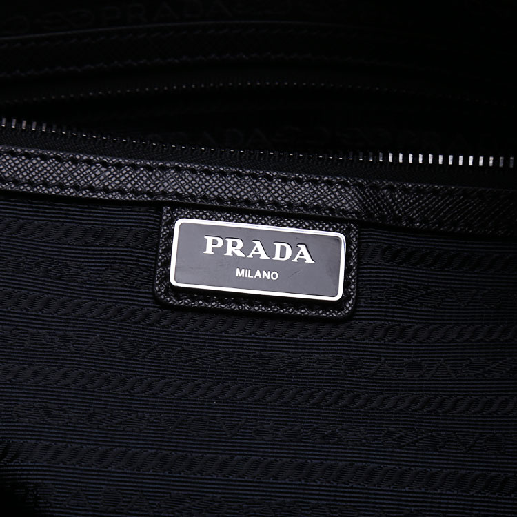 prada(普拉达) 黑色尼龙旅行袋