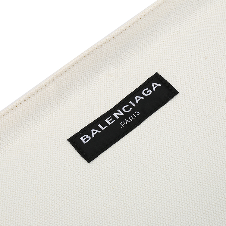 balenciaga(巴黎世家) 白色帆布手拿包