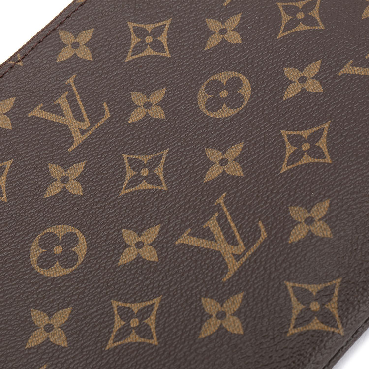 louis vuitton(路易威登) #monogram帆布小号手拿包