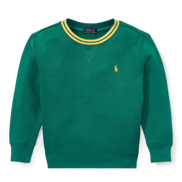 polo ralph lauren/拉夫劳伦马球 18秋冬新款 男童装2-7 印小马标全棉