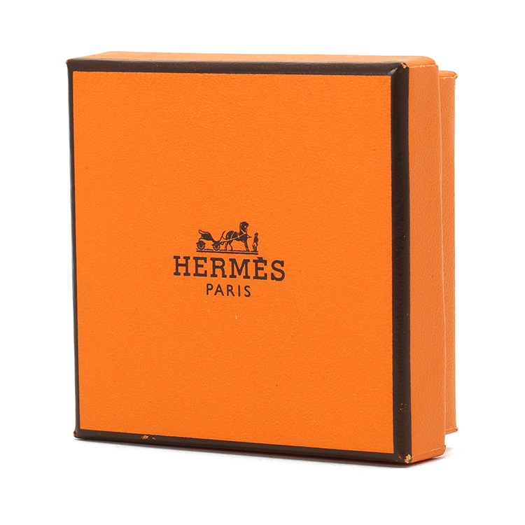 hermes(爱马仕) 浅金色方形丝巾扣