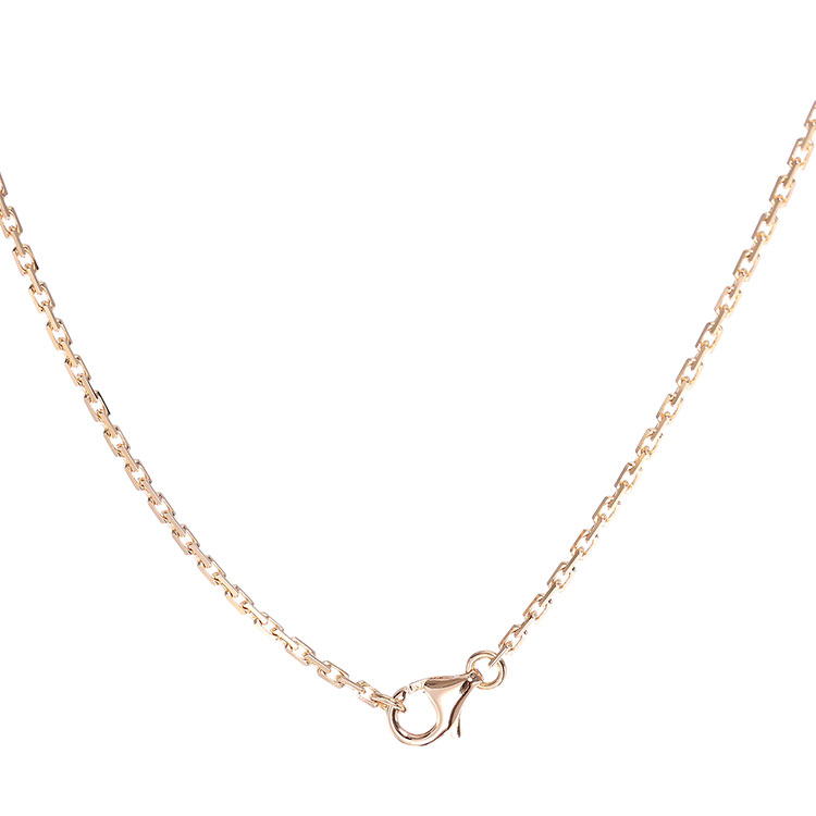 cartier(卡地亚) love系列18k金圆环项链ch