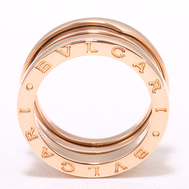 bvlgari(宝格丽) b.zero1系列18k金三环戒指53