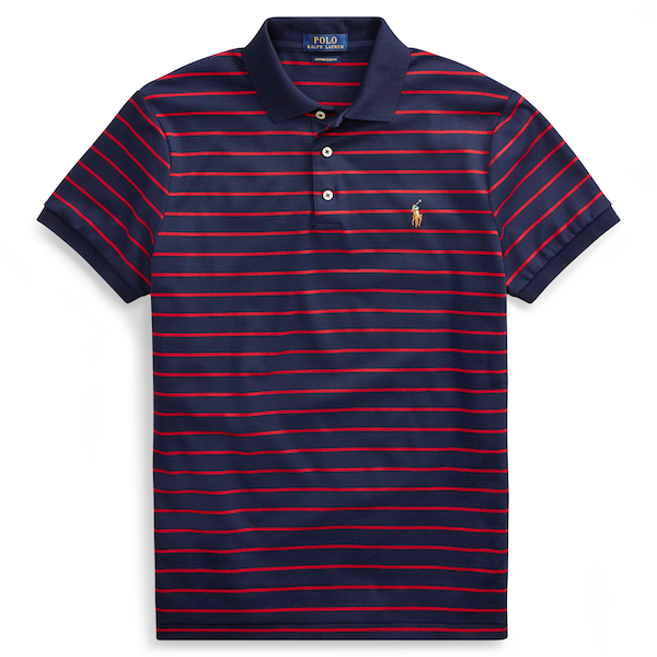 polo ralph lauren/拉夫劳伦马球 18新款男士小马标经典款条纹修身超