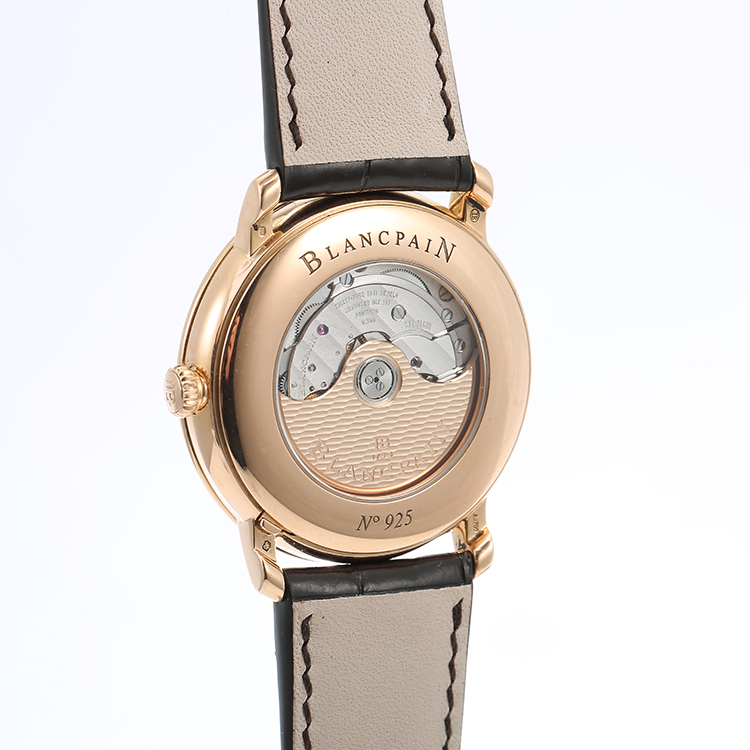 blancpain(宝珀) villeret系列男式自动机械腕表6653q-3642-55b