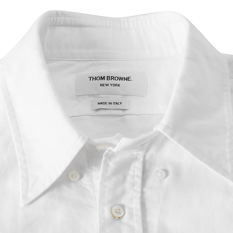 【精选】 thom browne 白色 男士长袖衬衫 mwl289a-00139