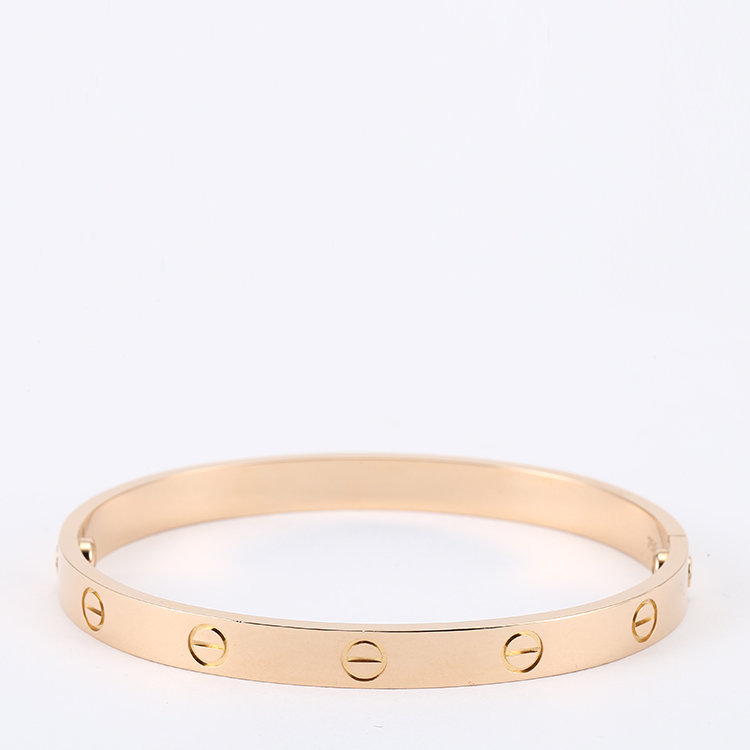 cartier手镯750正品,cartier手镯750 cartier(卡地亚)love系列750白金镶钻窄版手镯