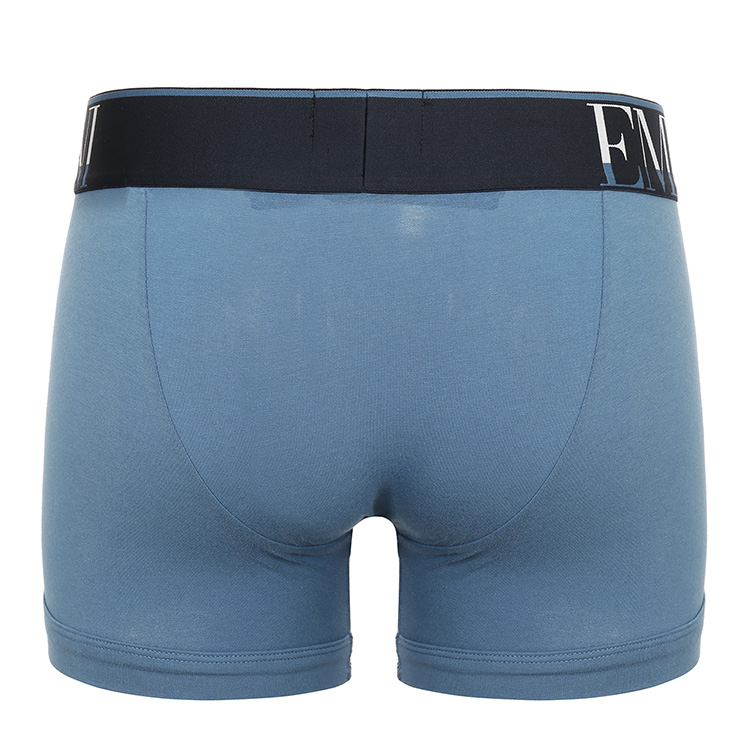 ea underwear 男士ea鹰徽标大松紧裤腰弹力棉四角内裤 110818-9a516