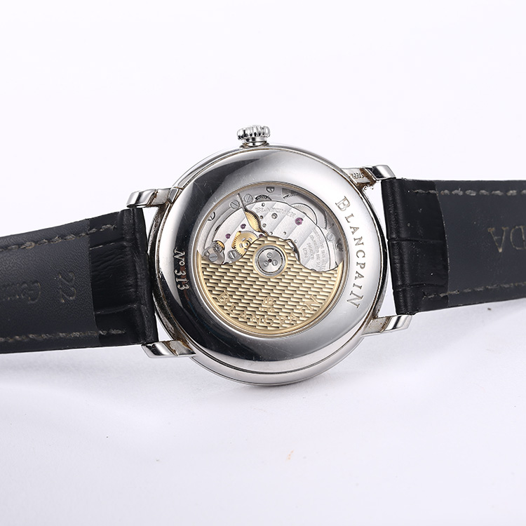 blancpain(宝珀) ultraplate系列男式自动机械腕表6653q-1127-55b