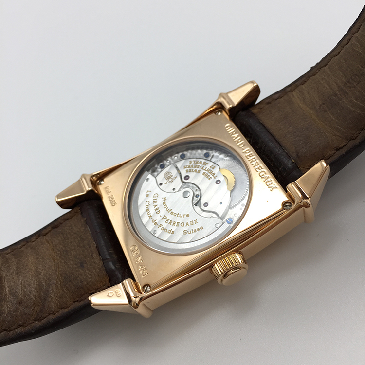 gp-girard perregaux(芝柏 vintage 1945系列男士自动机械腕表2585