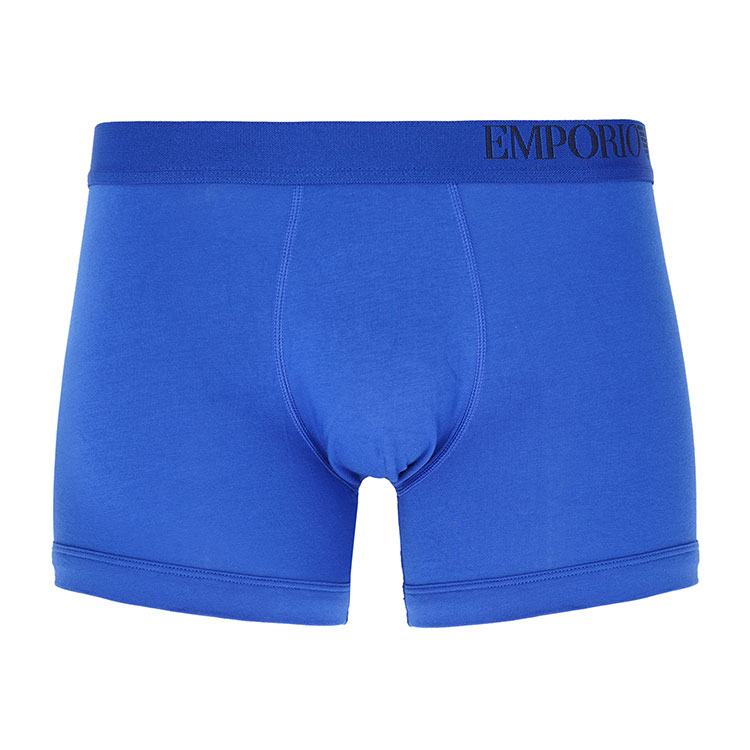 ea underwear 红/蓝/深蓝色 纯色logo内裤 三件套 111473-0a713-33074