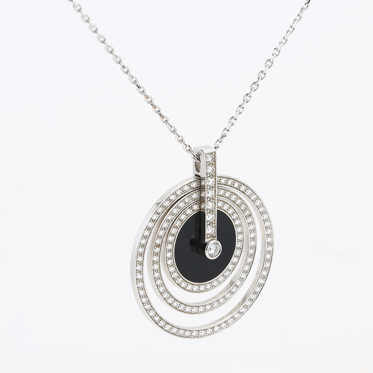 piaget(伯爵) possession系列18k金镶钻项链
