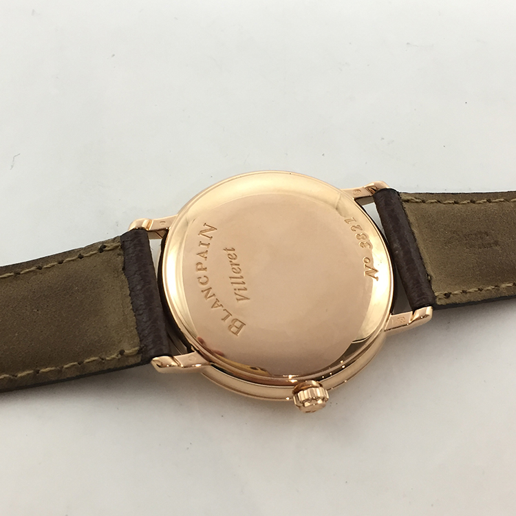 blancpain(宝珀) villere系列男士自动机械腕表6224-3642-55b