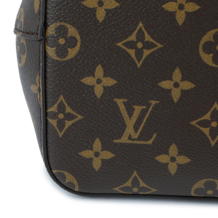 louis vuitton(路易威登) #经典款nono系列女士焦糖色单肩包/水桶包