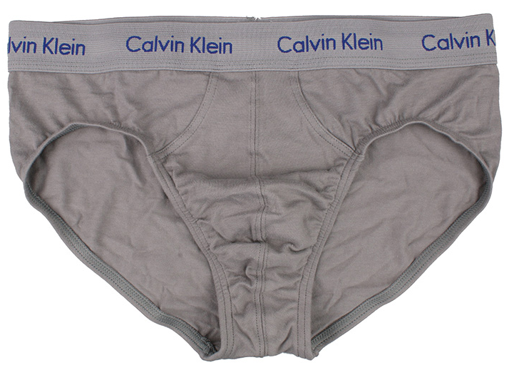 calvin klein/卡尔文·克莱因男士内衣3件装三色全棉三角内裤nu2661