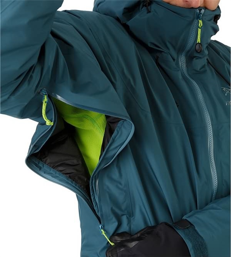 arcteryx/始祖鸟 男款gtx连帽棉服 fission sl jacket m 13085