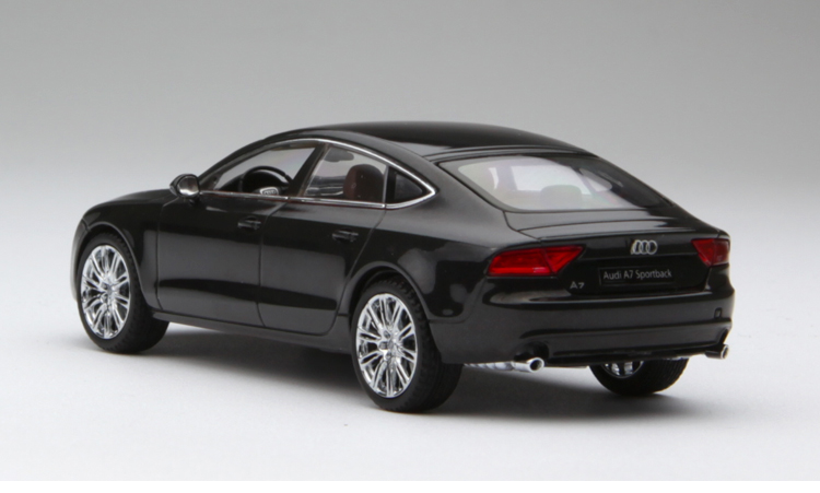 京商Kyosho 1:43 奥迪A7四门轿跑 合金高仿真静态汽车模型