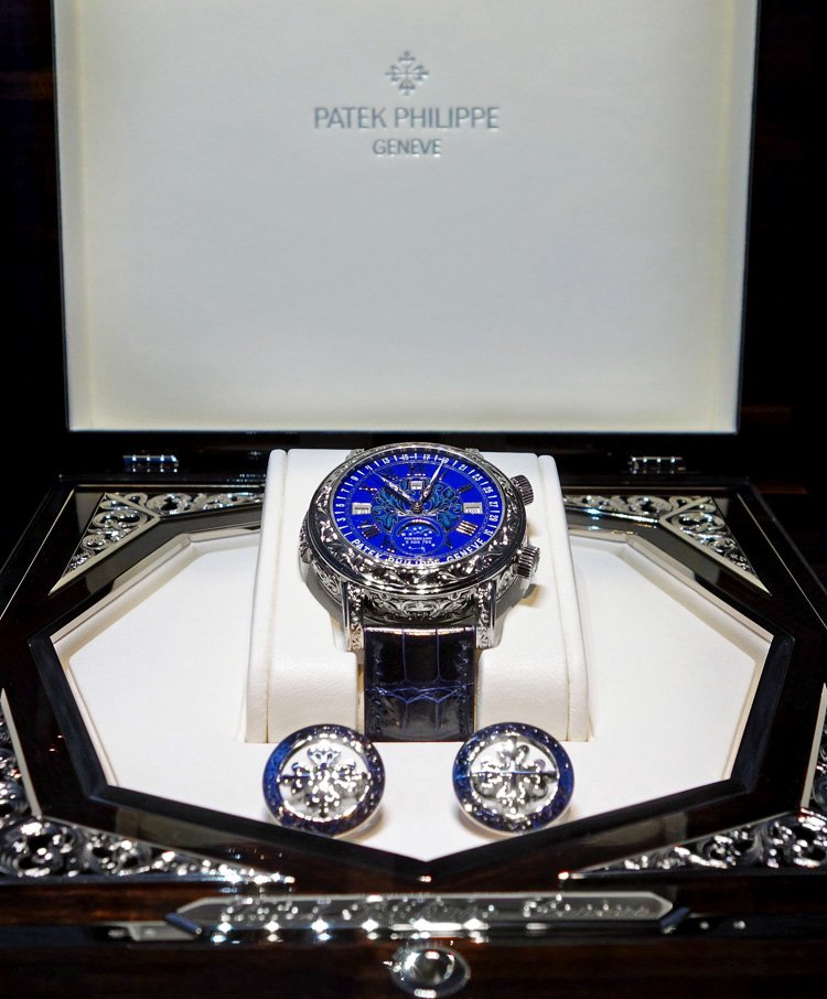 patekphilippe百达翡丽calatrava系列男士机械腕表6002g