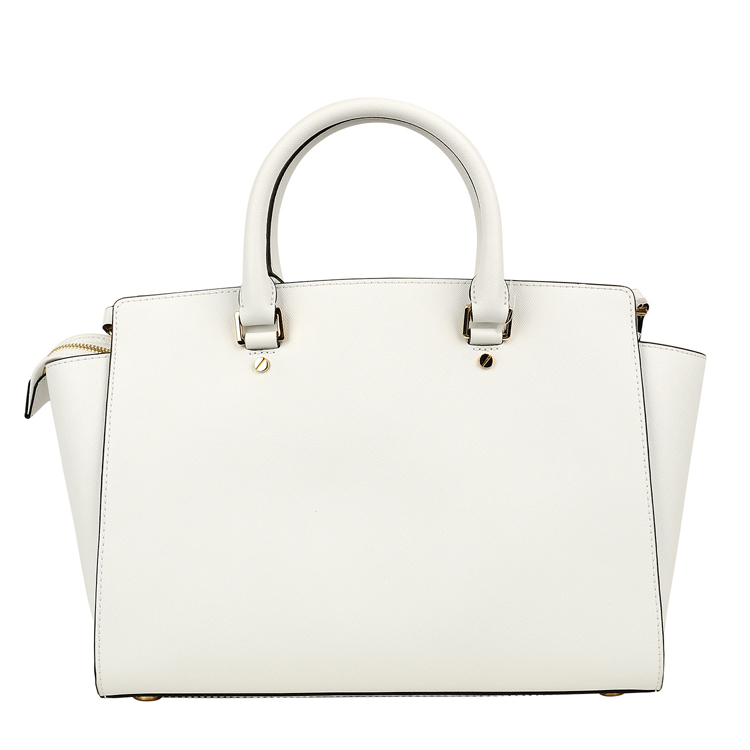 michael kors/迈克·科尔斯女士白色真皮手提包斜挎包