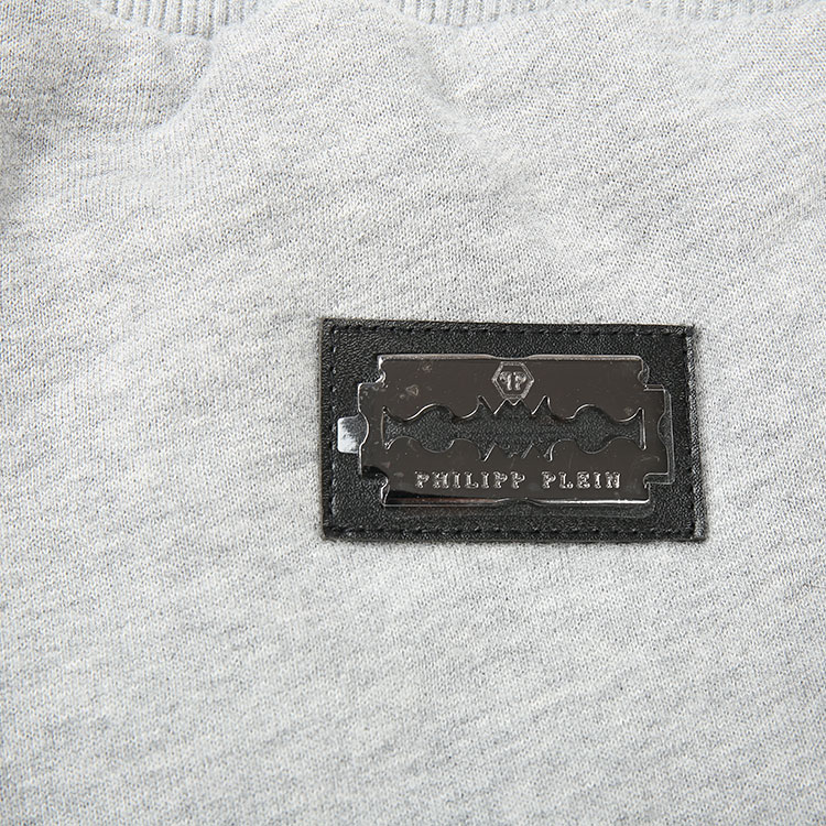 philipp plein/菲利普普兰 男士全棉休闲裤 灰色