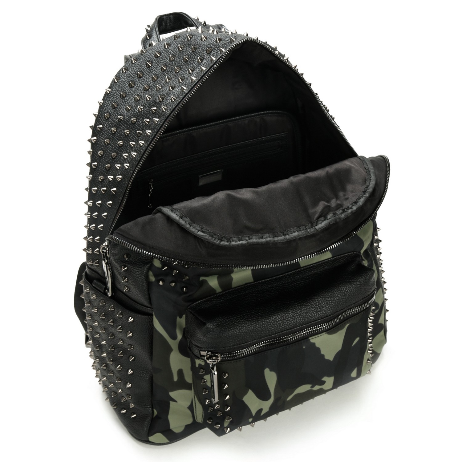 philipp plein/philipp plein柳钉双肩包 p13am946779