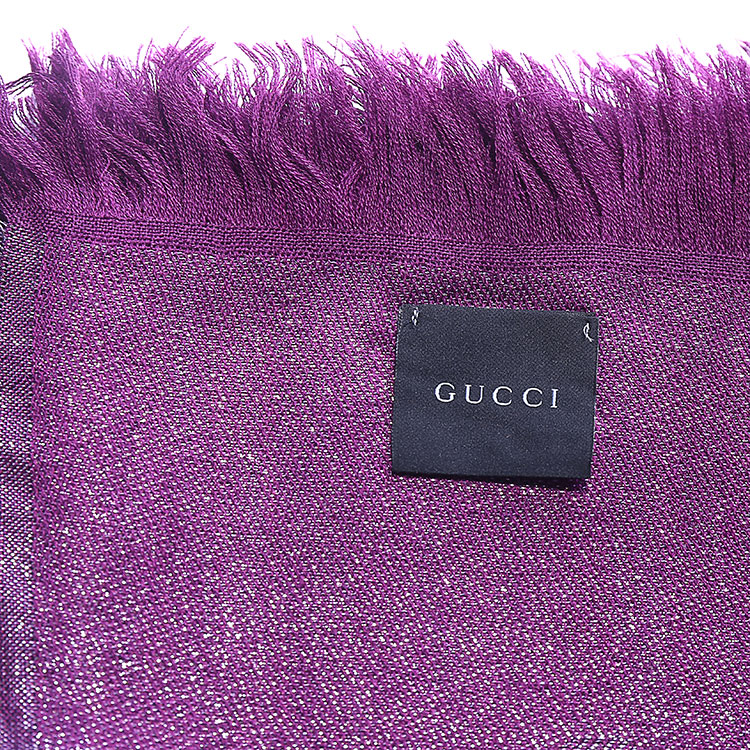 gucci/古驰 女士围巾 紫色