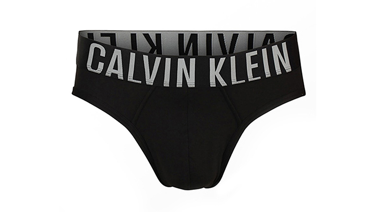 calvinklein卡尔文克莱因男士内裤黑色白logo弹力三角内裤nb1044