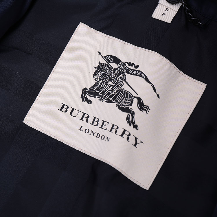 burberry(博柏利) *深蓝色男士外套可拆卸绵羊毛皮衣领 m(180/96a)