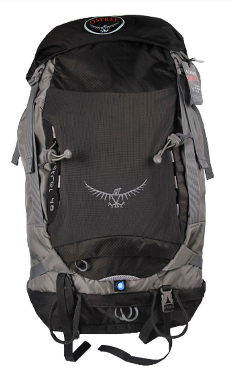 osprey/小鹰 登山户外徒步背包 kestrel 48 talus grey 033748-500-2