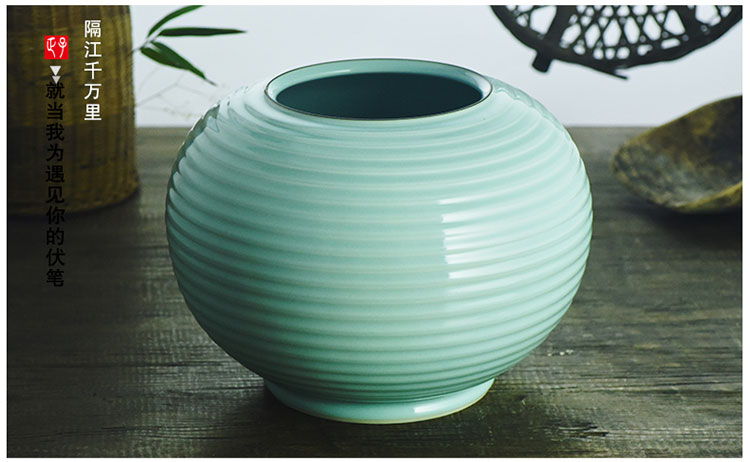 shengyi/生一 鸿运开泰(弟窑)江世平大师作品 子正系列 龙泉青瓷 收藏