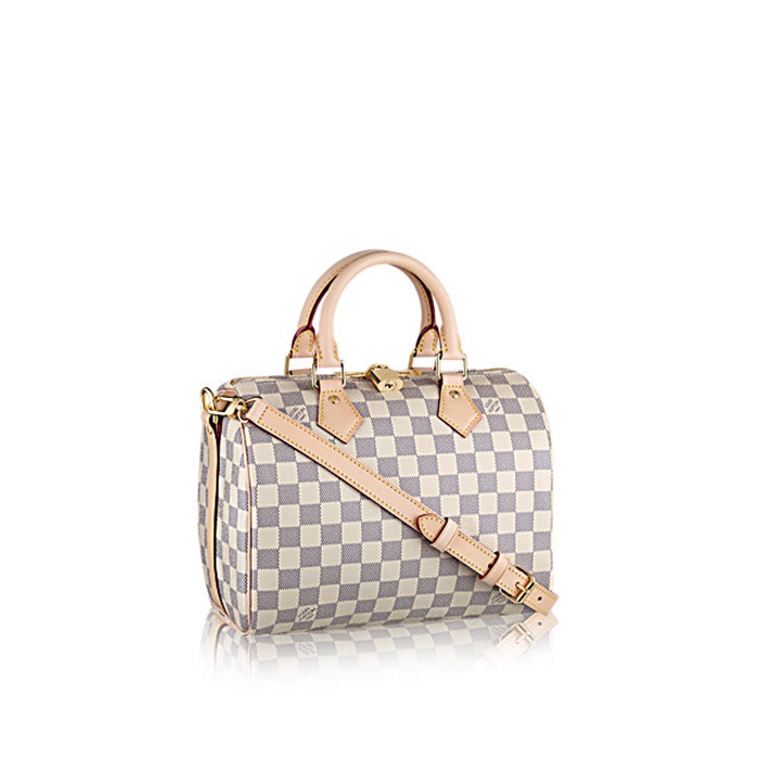 louis vuitton/路易威登speedy 25肩带 经典手提包