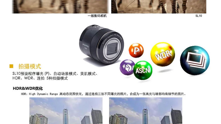 kodak/柯达 sl10数码相机 手机无线镜头 自拍神器 创新外形 新品