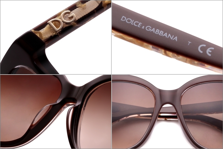 dolce&gabbana/杜嘉班纳眼镜 dg4251f 女士蝶形大框墨镜 15年新款碎花
