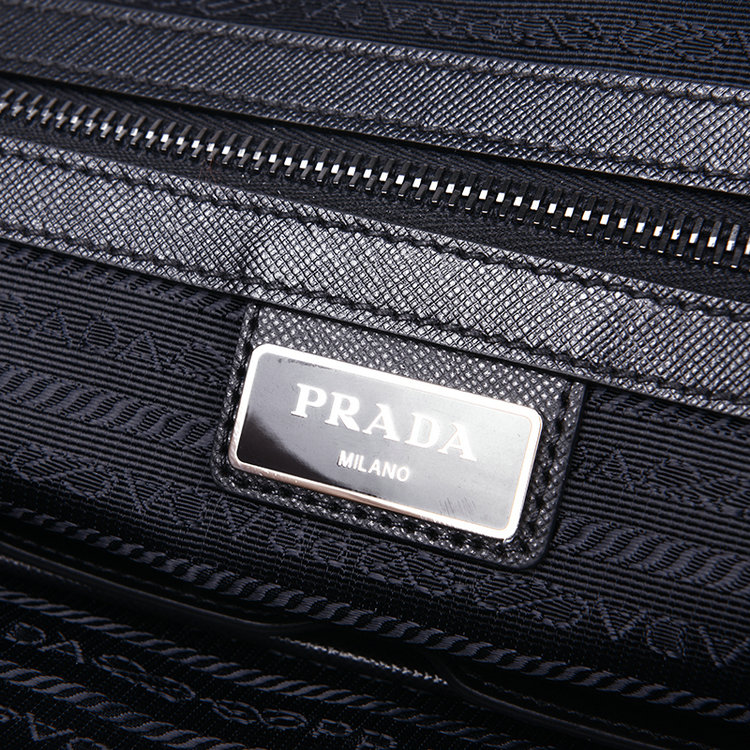 prada/普拉达 男士 手提包 尼龙 单肩包 电脑包 v407s 064 f0002